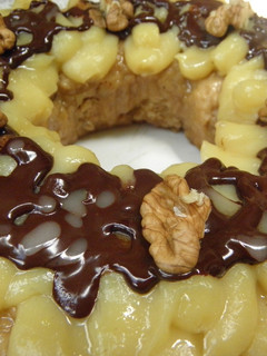 Una foto de Rosca de Reyes o Pascua al dulce de leche