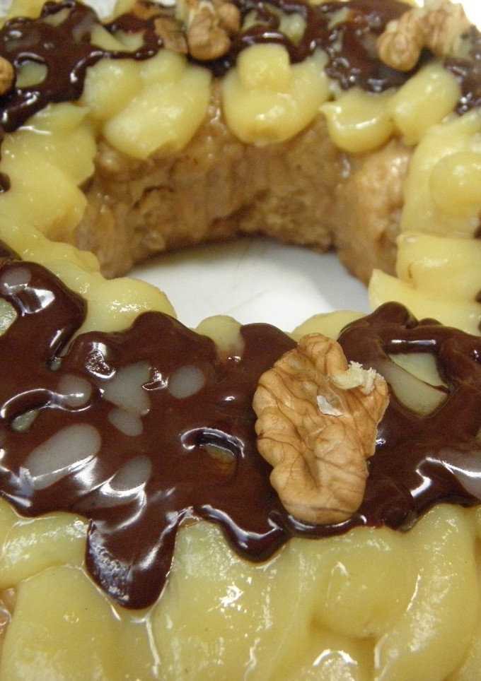 Una foto de Rosca de Reyes o Pascua al dulce de leche