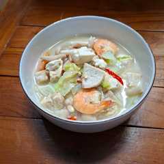 Sayur Tahu Campur Kuah Santan-レシピのメイン写真