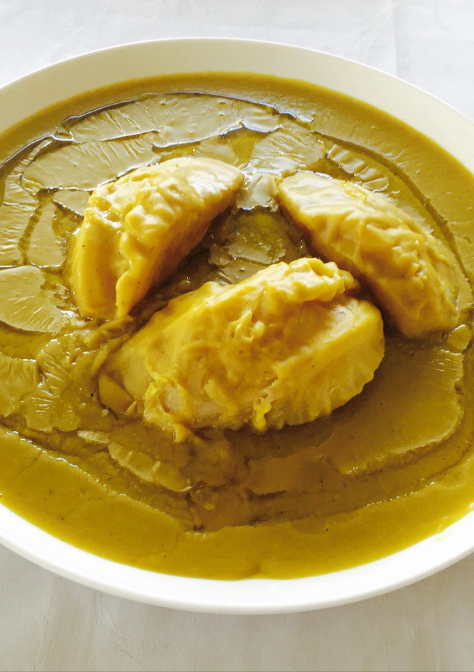 Una foto de Puré de habas secas con col (BISARA),بيصارة بالكرمب