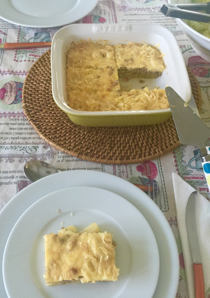Una foto de Pastel de patata y carne picada