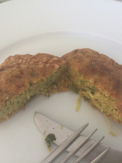 Una foto de Tortas de calabacín