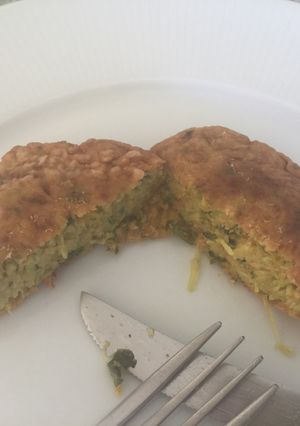 Una foto de Tortas de calabacín 