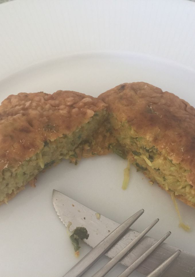 Una foto de Tortas de calabacín 