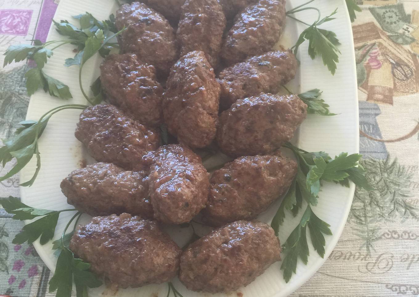 Albóndigas alargadas fritas