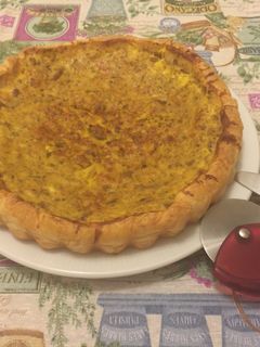 Una foto de Quiche de carne picada
