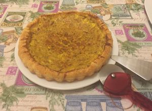 Una foto de Quiche de carne picada