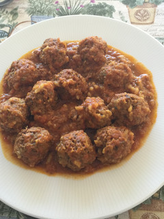 Una foto de Albondigas con especias