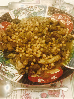 Una foto de Callos con garbanzos "كرشة بالحمص"