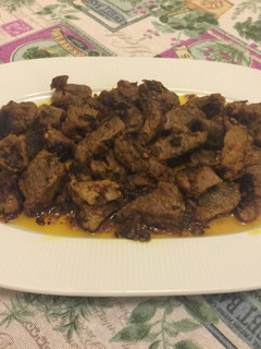 Una foto de Kebab o chwiya الشوية