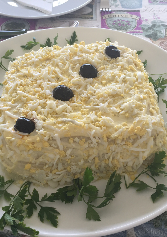 Una foto de Pastel frío de patatas 