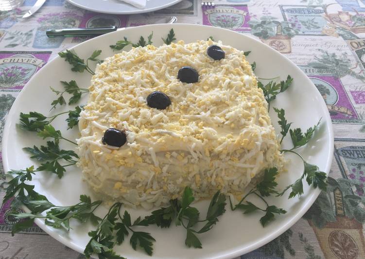 Pastel frío de patatas
