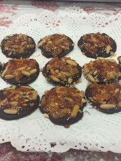 Una foto de Delicias de chocolate con frutos secos