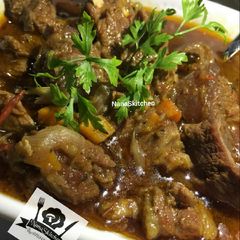 Beef pepper soup A picture of Beef pepper soup.
