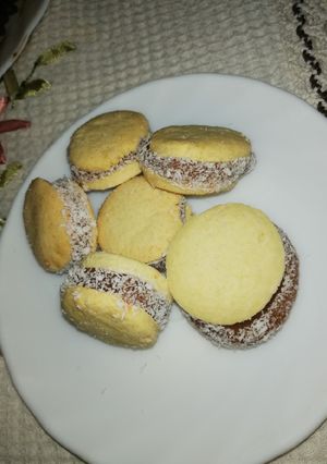Una foto de Alfajores de maicena