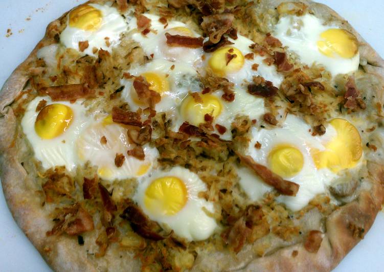 Simple Way to Make Ultimate Fabulous Breakfast Pizza.