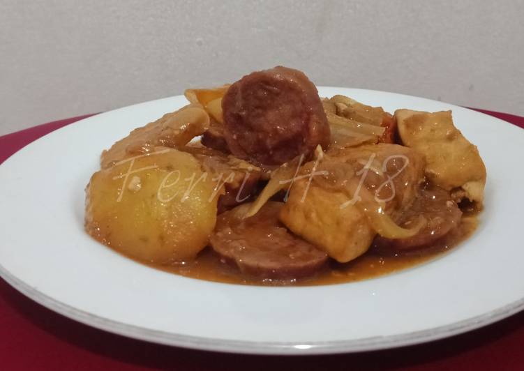 Resep Rolade Ayam Saus Tiram Anti Gagal