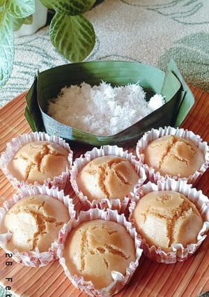 Foto resep Apem Tape Singkong Gula Merah