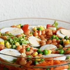 Nigerian Vegetable Salad A picture of Nigerian Vegetable Salad.