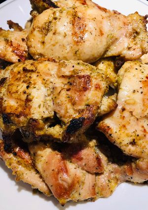 A picture of Grilled Chicken 🐔 Thighs.