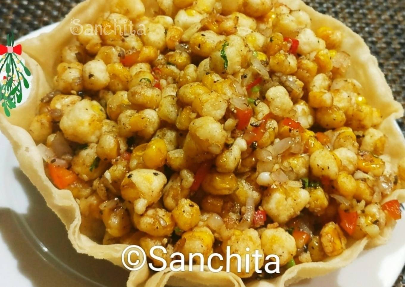Crispy Golden Corn Kernels