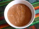 Mousse de chocolate a la naranja