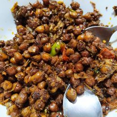 A picture of Masala chana recipe.