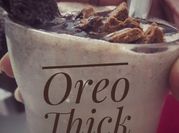 A picture of thick shake