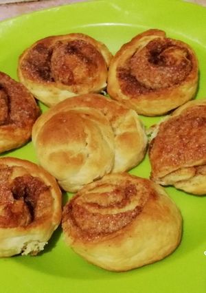 Foto resep Cinnamon roll tanpa telur tanpa mixer