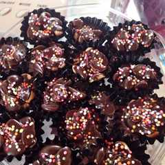 A picture of Cokelat kacang springkel.
