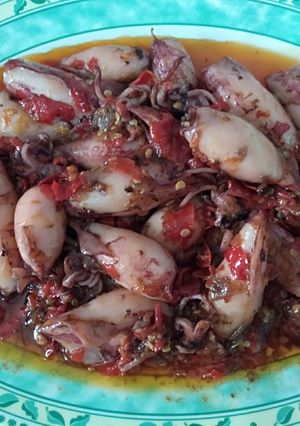 Foto resep Sotong isi telur