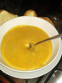 A picture of Hearty Bacon and Lentil Soup.