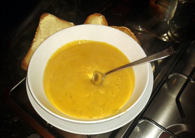 Easiest Way to Prepare Recipe of Hearty Bacon and Lentil Soup