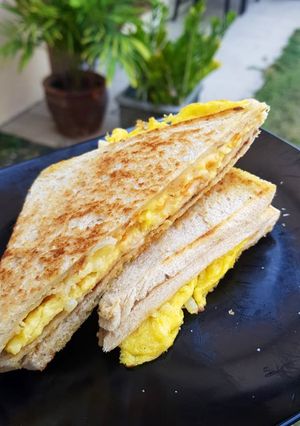 Foto resep Sandwich Telur Nutella