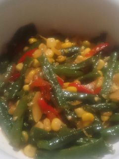 Foto resep Tumis Jagung Kacang Panjang