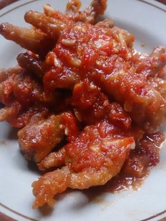 Foto resep Ceker Asam Manis Pedas