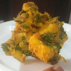 A picture of Yam pottage.