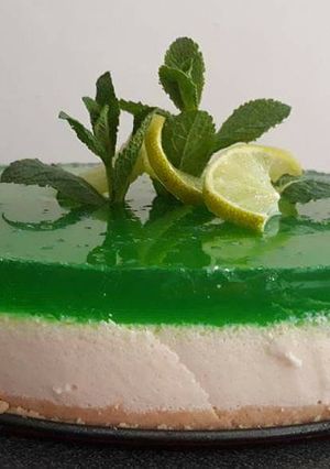 Una foto de Tarta de mojito