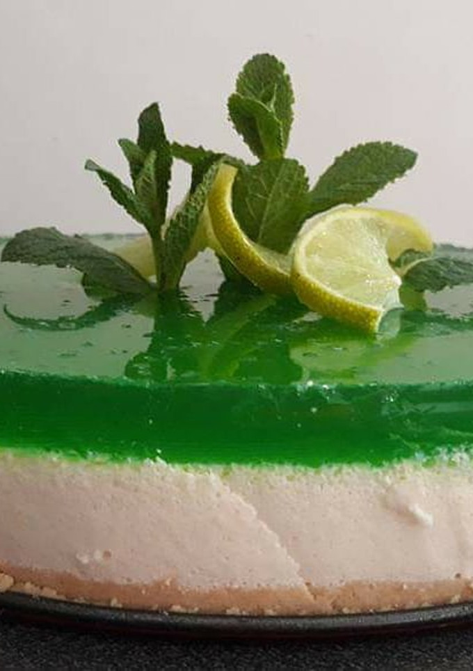 Una foto de Tarta de mojito