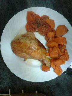Una foto de Pollo al horno