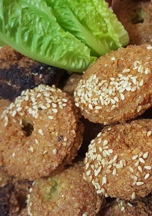 صورة لوصفة فلافل وسر القرشة
