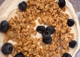 Greek Yogurt with Blueberry