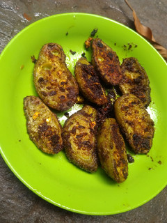 সরিষা বাটায় কাকরন এর চাক ভাজা রেসিপির প্রধান ছবি
