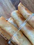 Halloumi & mozzarella rolls@4PassionFood #cuisinedumonde