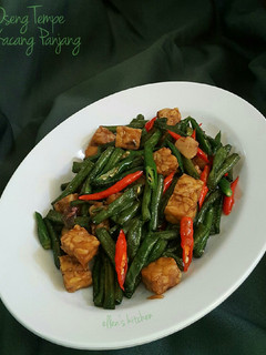 Foto resep Oseng Tempe Kacang Panjang