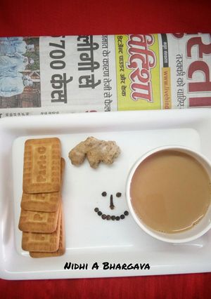 अदरक काली मिर्च की चाय (Adrak kali Mirch ki chai recipe in hindi) रेसिपी मुख्य फोटो