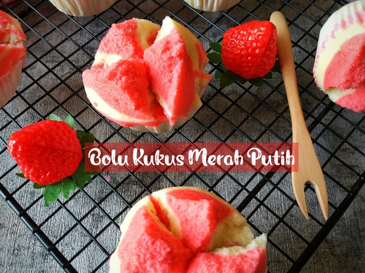 Resep Bolu Kukus Merah Putih Anti Gagal