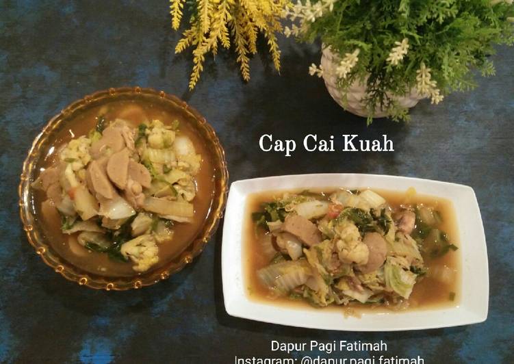 Resep Cap Cai Kuah Jadi, Menggugah Selera