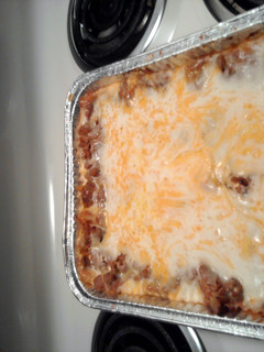 A picture of kiora's easy lasagna.
