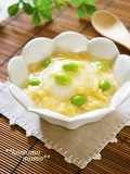 Chilled or Warm Tofu with Egg and Edamame Sauce